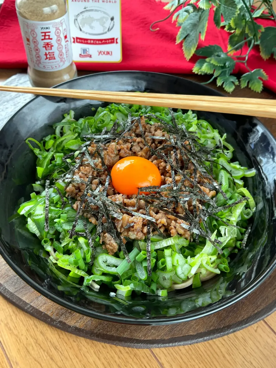 Snapdishの料理写真:五香塩de台湾風まぜ蕎麦|スイーツポテトさん