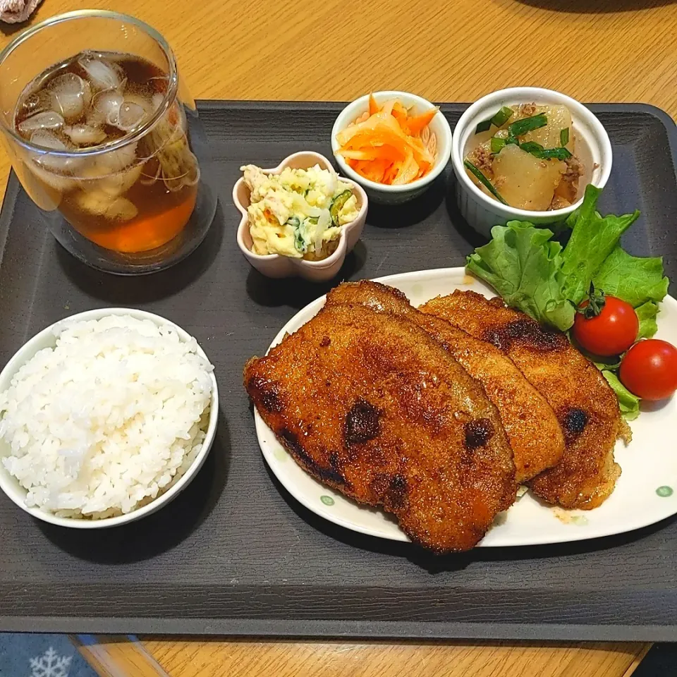 福井のソースカツの晩御飯|s-iさん