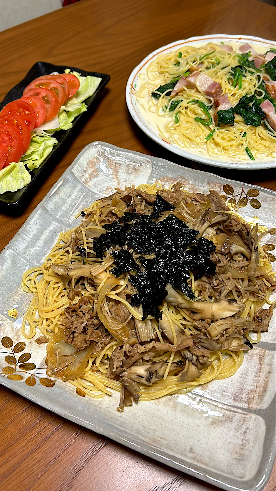 「吉野家牛丼の具」を使って和風パスタ|柚子きりかさん