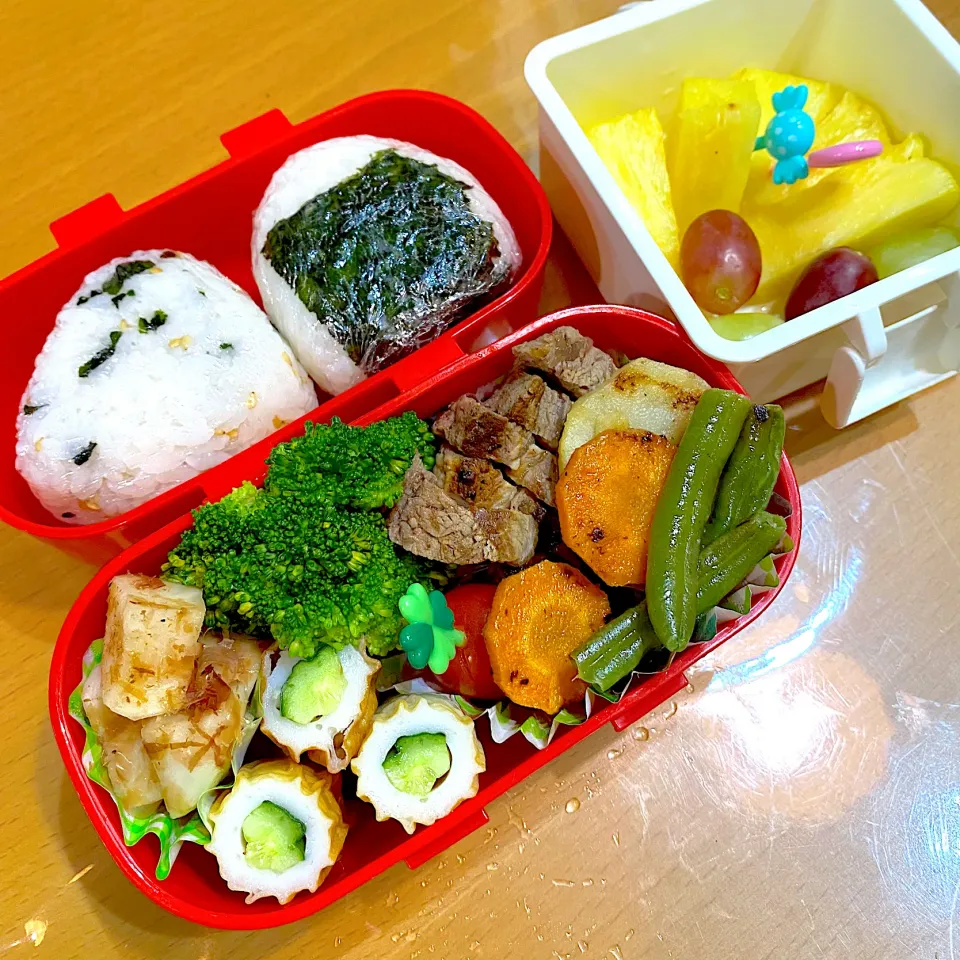 😋今日の子ども弁当🍙|moyukitaさん