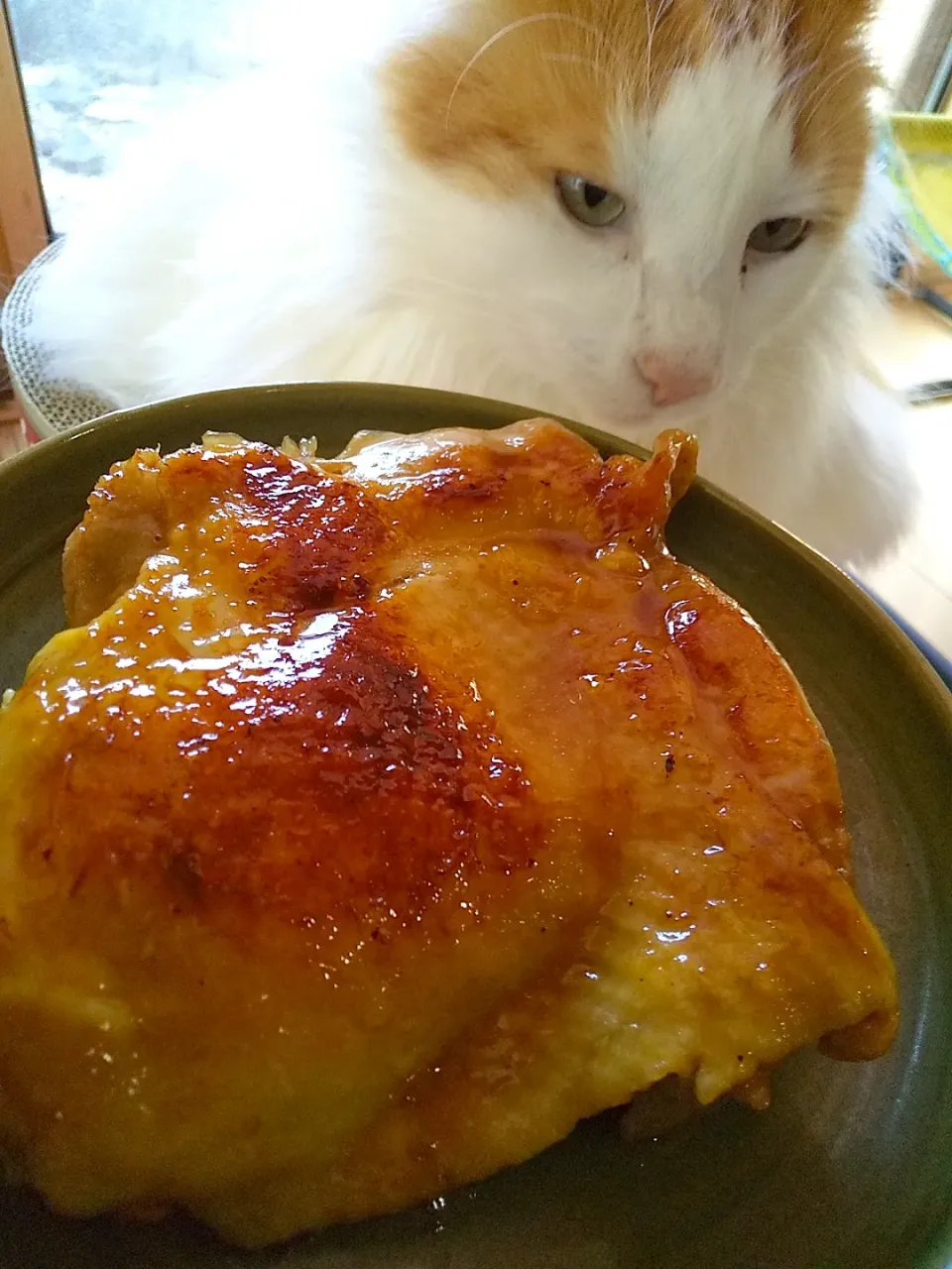 Snapdishの料理写真:もも肉の照り焼き
いい香りがします♪|さくらんぼさん