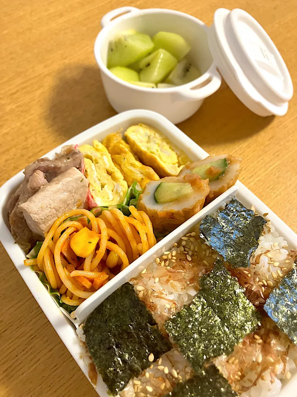 のり弁トンテキ弁当|杏都さん