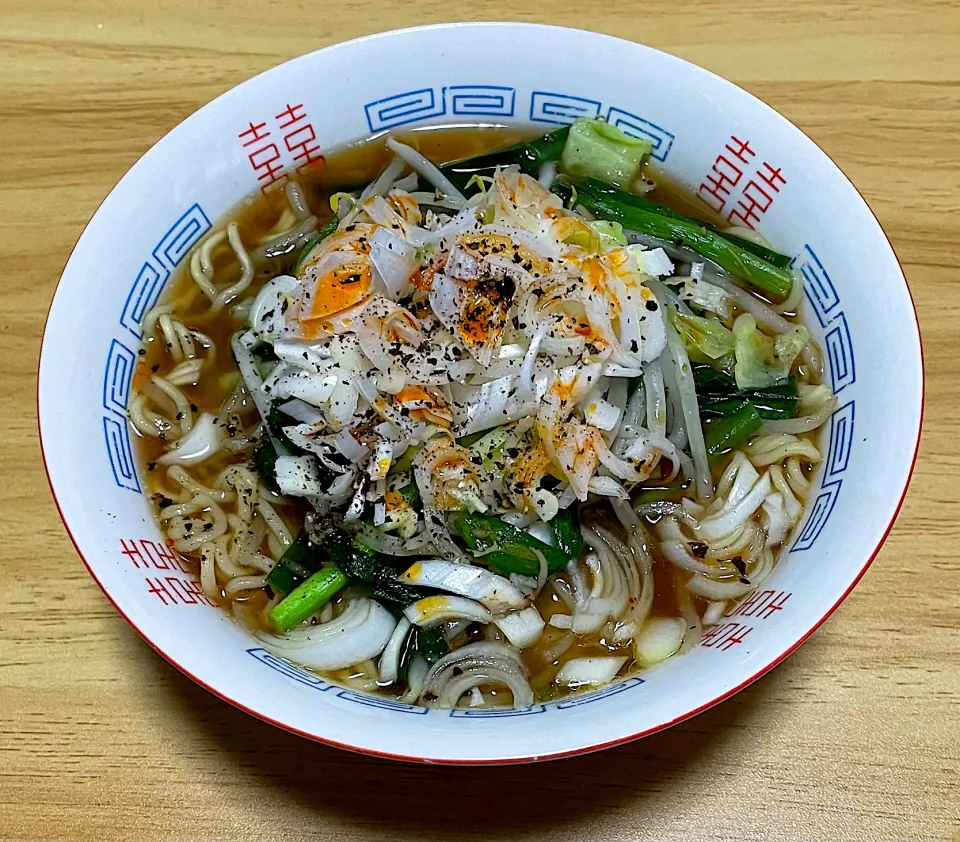 野菜味噌ラーメン|料理好きなじいさまさん