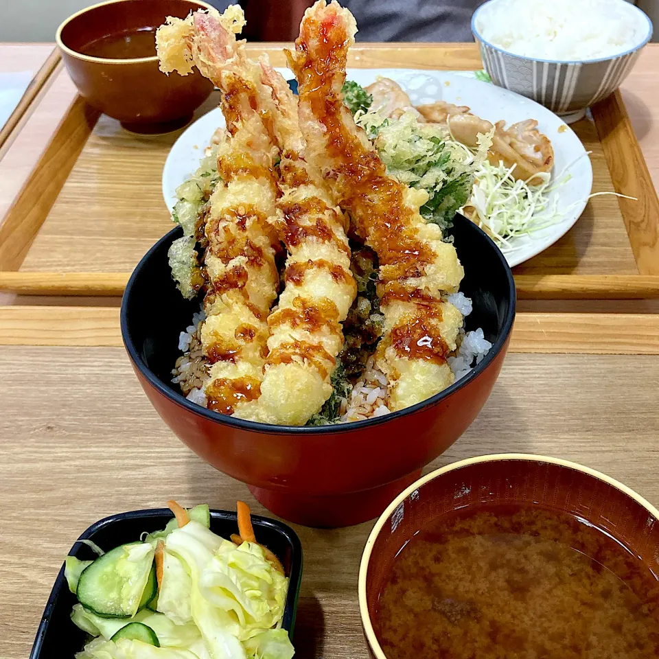 Snapdishの料理写真:海老天丼|akkoさん