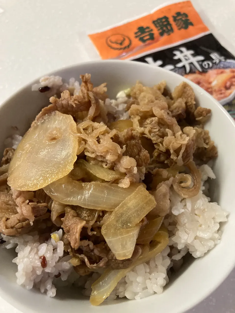 Snapdishの料理写真:吉野家の牛丼|ARIGOさん