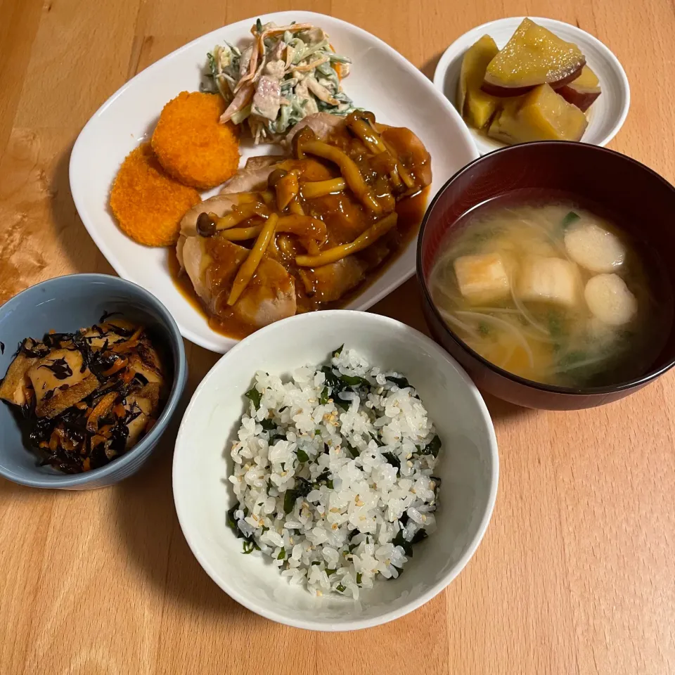 Snapdishの料理写真:鶏むねピリ辛チャーシュー🍖|MACO⭐︎さん