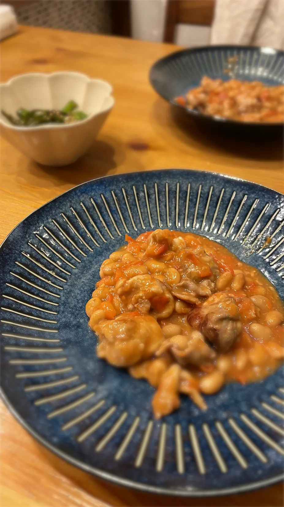 Snapdishの料理写真:豚肉と納豆のトマト煮込み|fukaさん