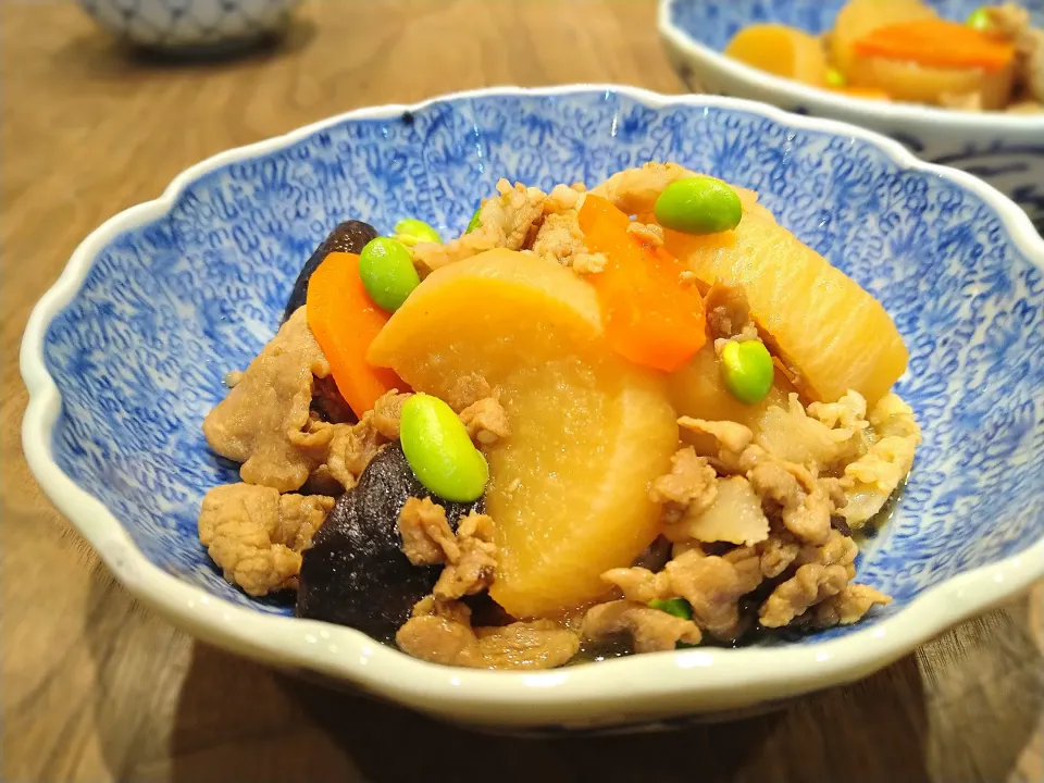 凍み大根の煮物|古尾谷りかこさん