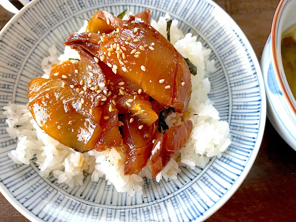 鰤の漬け丼|つーさん