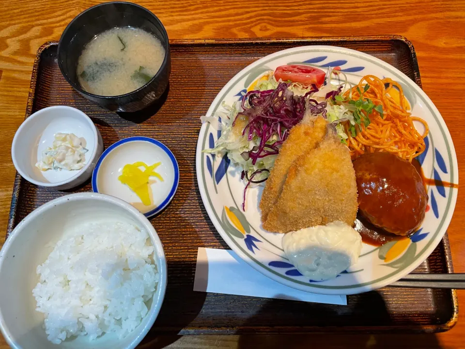 魚フライ定食|なつパパさん