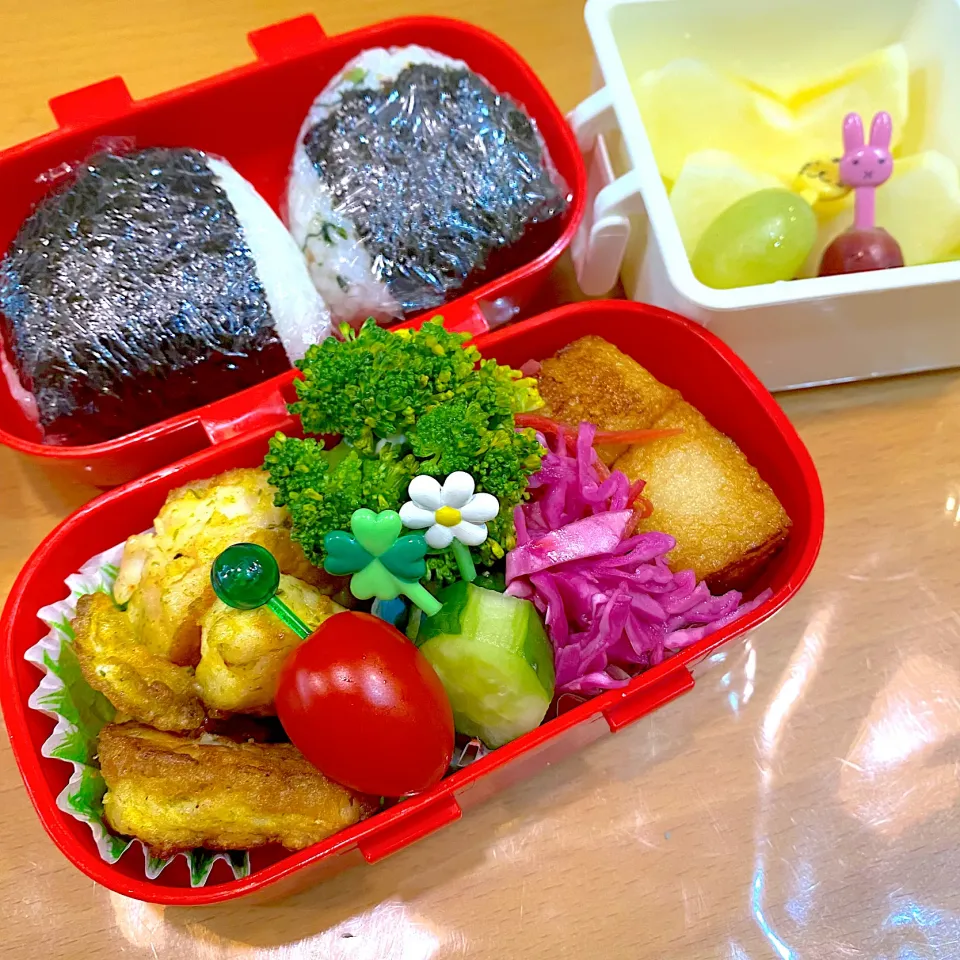 😋今日の子ども弁当🍙|moyukitaさん