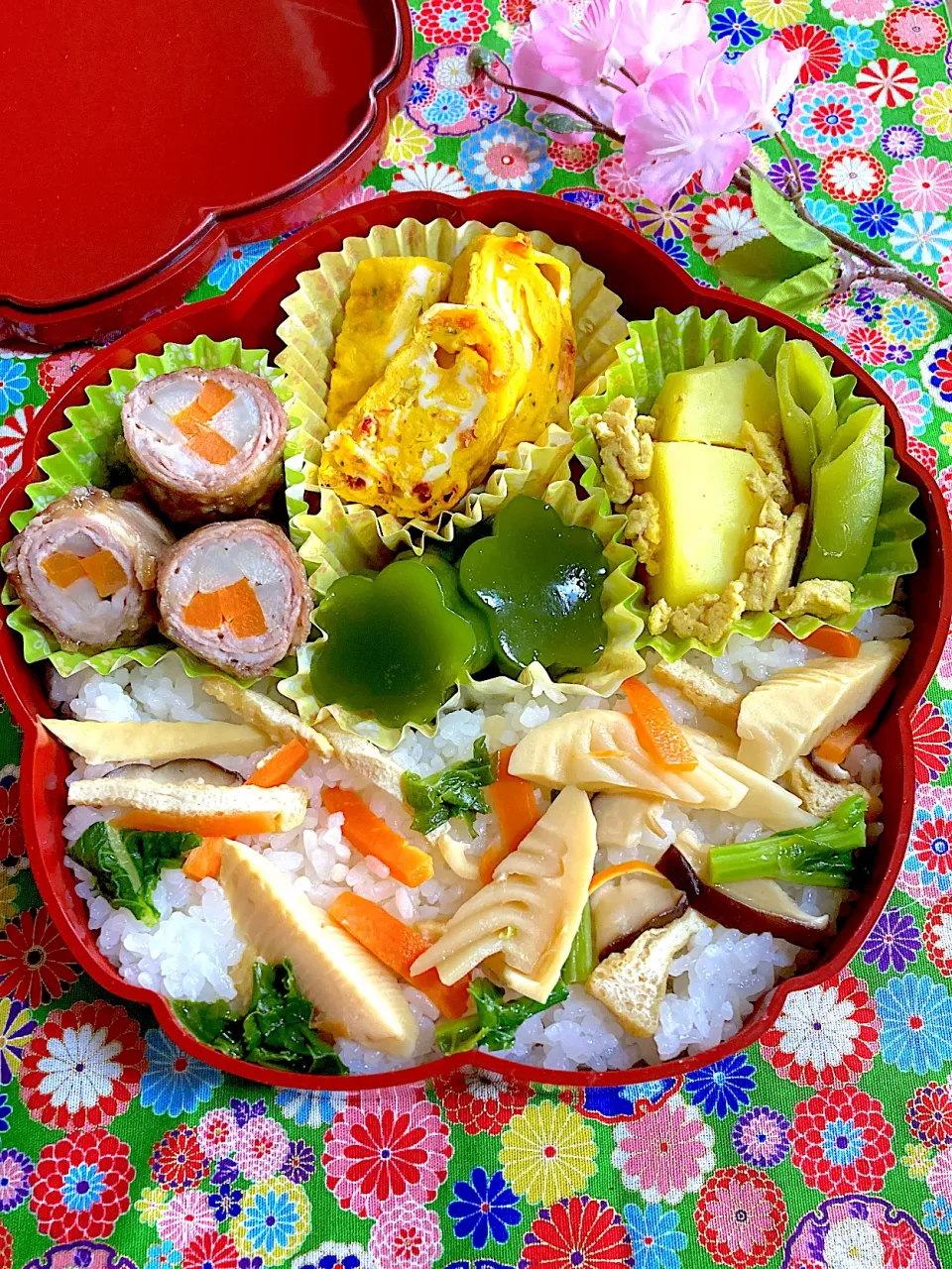 🌸お花見弁当🌸|ringonamaさん