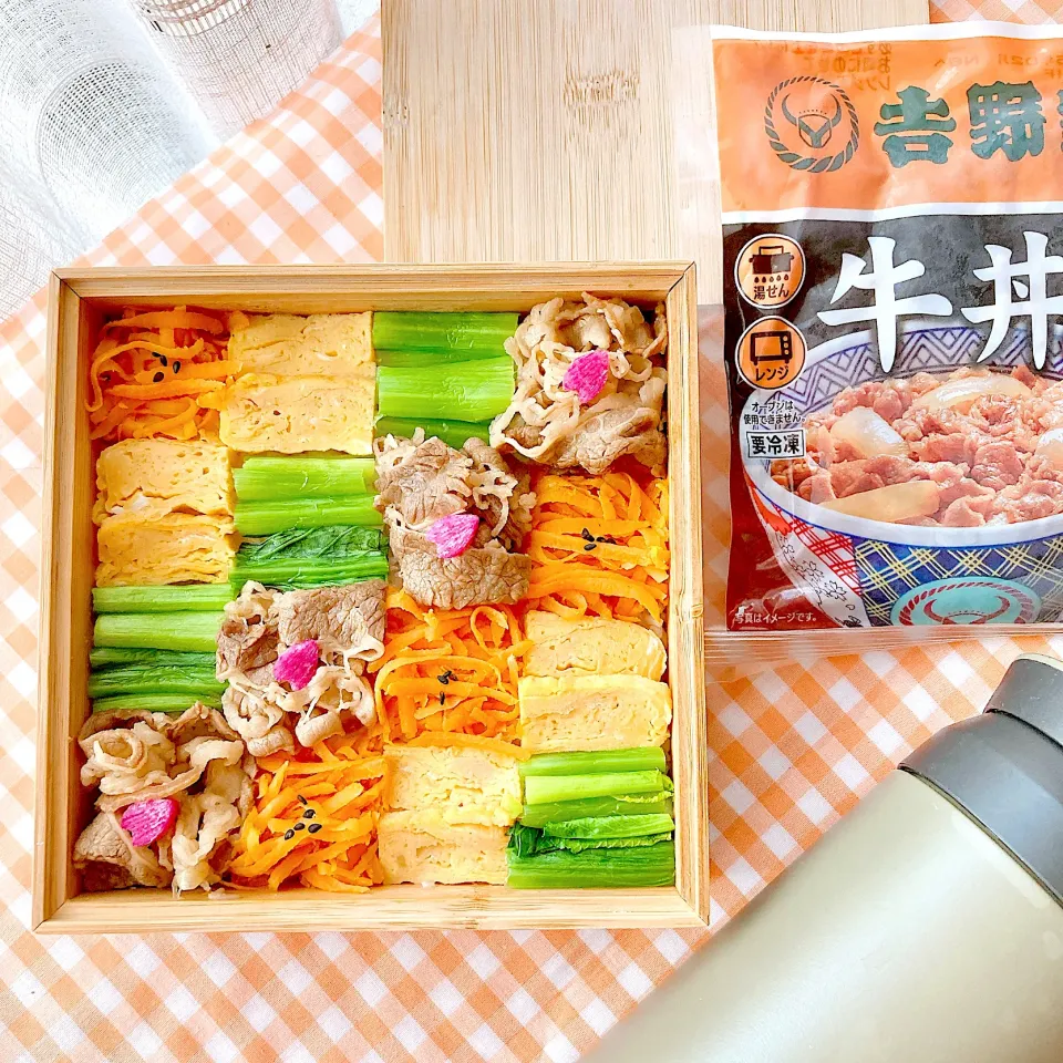 キンパモザイク弁当|shibababaさん