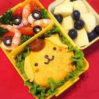 Snapdishの料理写真:オムライス弁当|みほさん