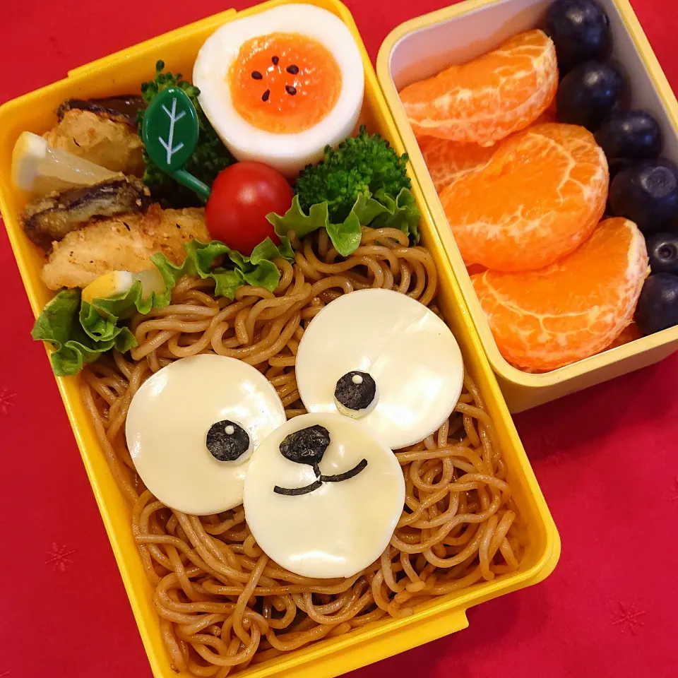 Snapdishの料理写真:焼きそば弁当|みほさん