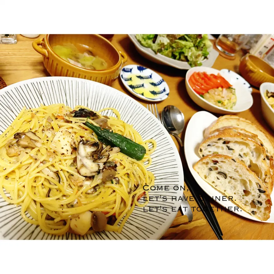 Snapdishの料理写真:ある日の晩ごはん。|aki_puさん