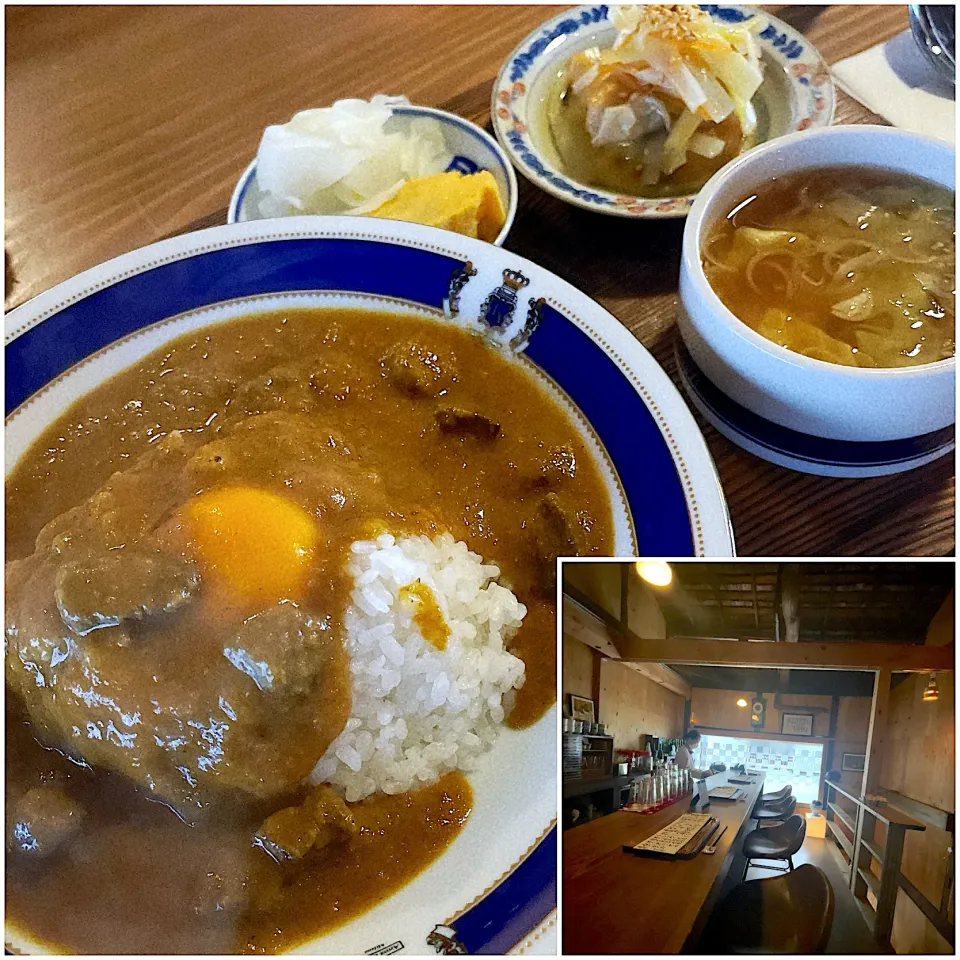 Snapdishの料理写真:カレーライス@可否灰殻(月島)|塩豚骨さん