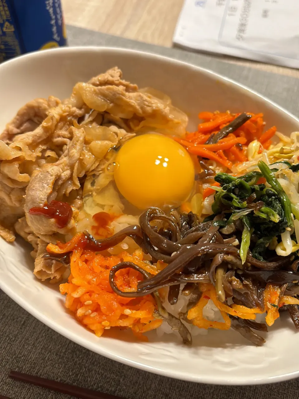 Snapdishの料理写真:ビビン丼|Maki chさん