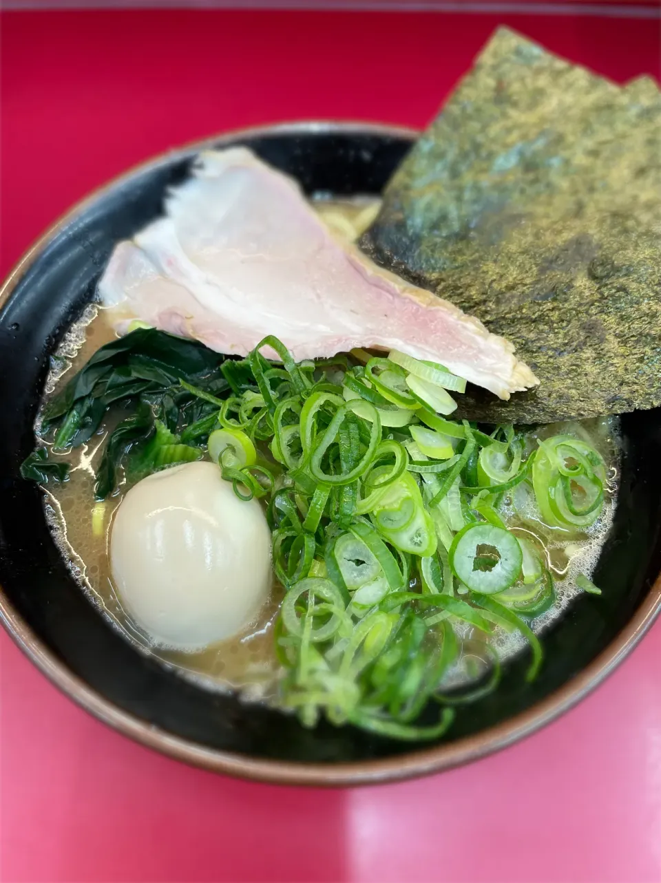 相馬家さんの九条ネギラーメン|たかさん