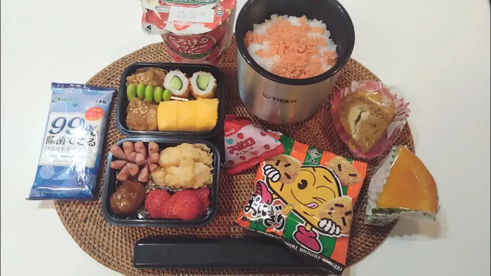 Snapdishの料理写真:今日のお弁当|a.fさん