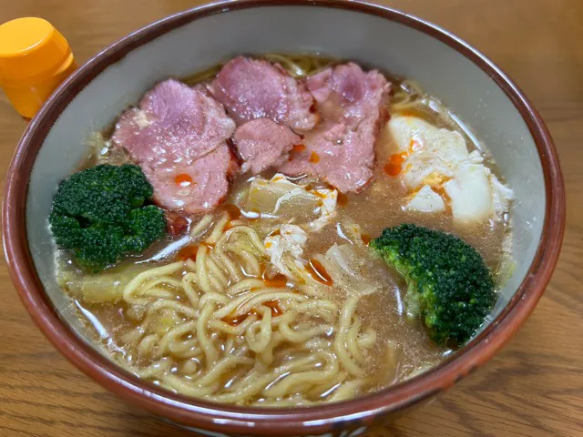 マルちゃん正麺🍜、豚骨醤油味❗️( ˊ̱˂˃ˋ̱ )✨|サソリさん