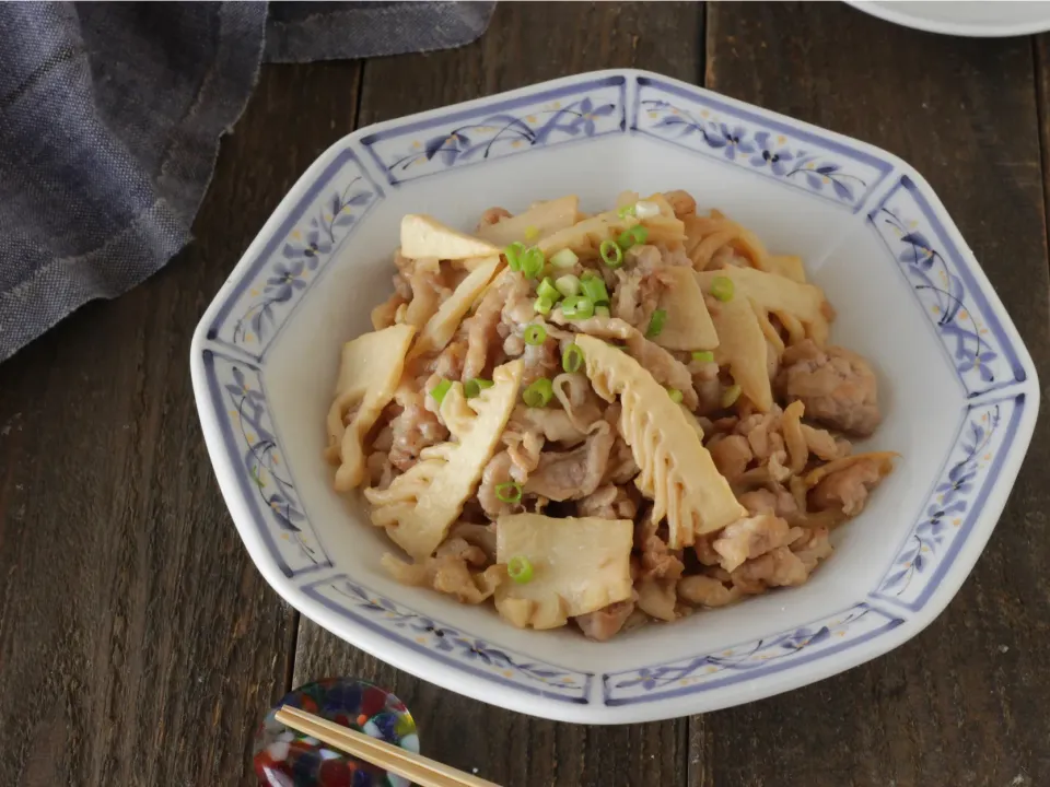 🆔 480652 【たけのこと豚肉の中華風炒め】食材二つ◎ご飯すすむ味|村越仁美さん