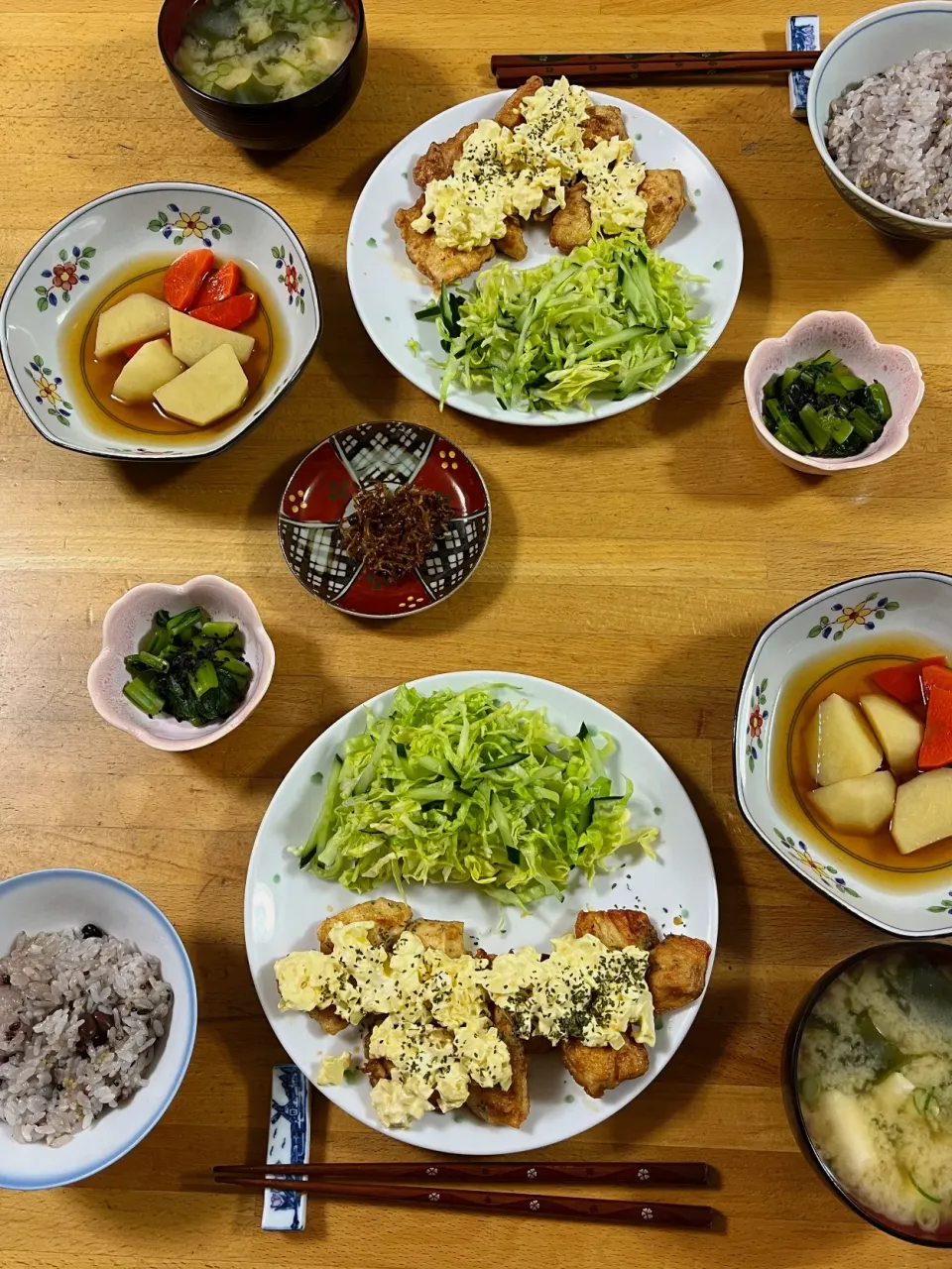 Snapdishの料理写真:夕飯🎵チキン南蛮|kiyominさん