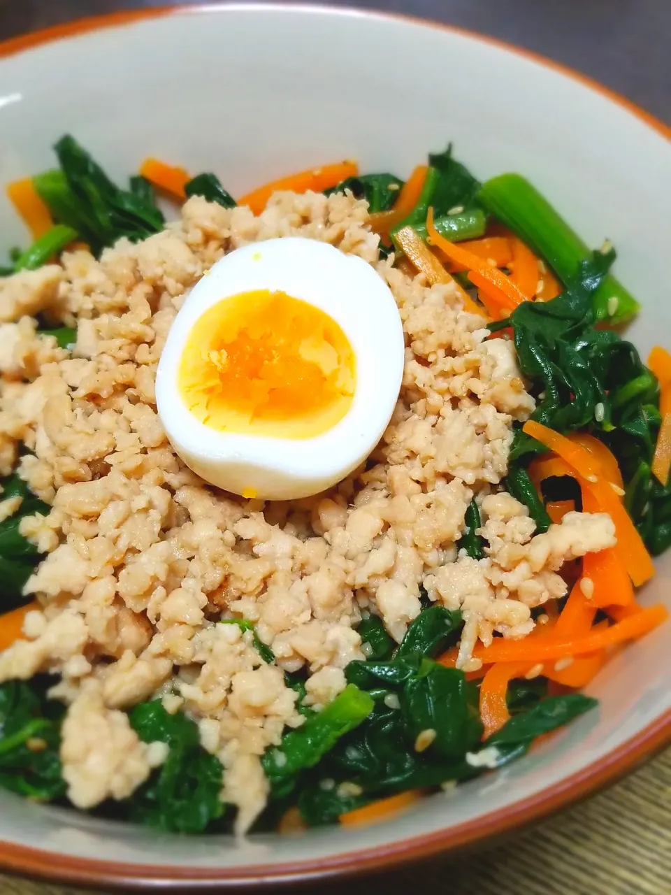 パパ盛付け👨作り置きdeビビンバ丼|ぱんだのままんさん