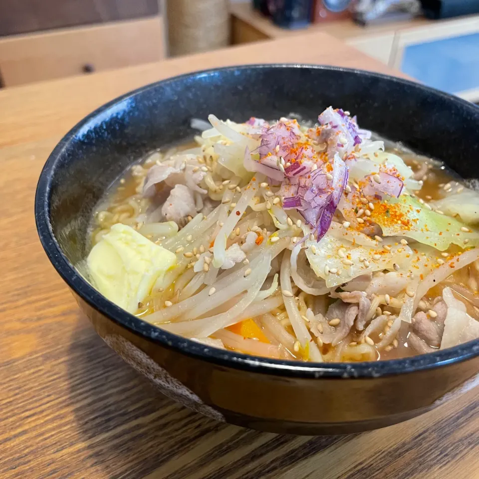 サッポロ一番味噌ラーメン|いがをさん