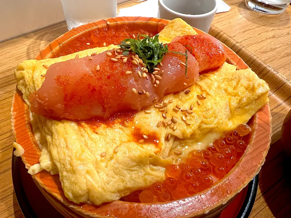 明太いくら玉子焼き丼2|みなとさん