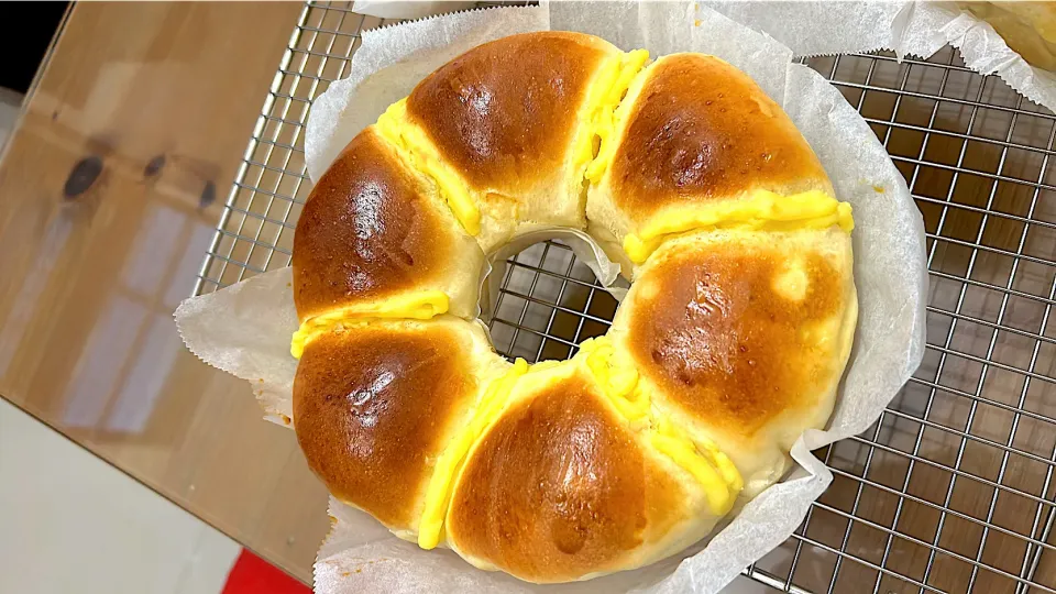 Custard pull-apart bread  卡士達手撕麵包|EmilyChenさん