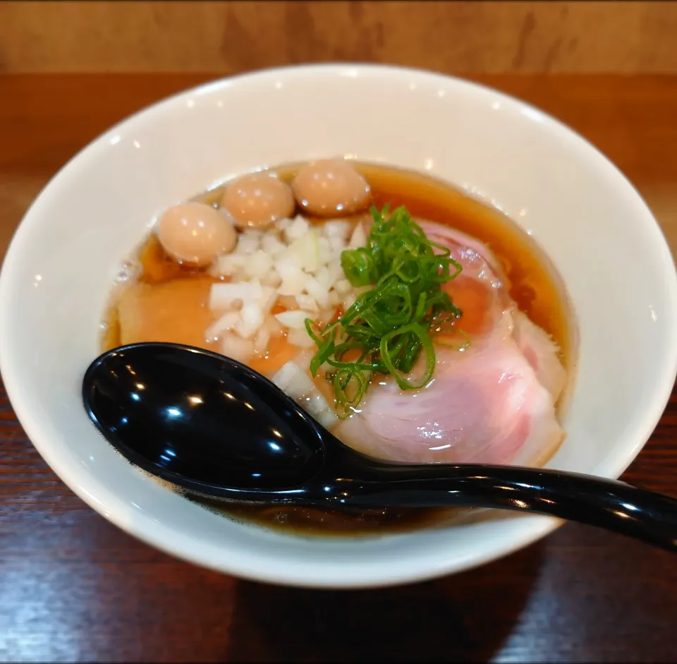 夜空と大地さんのサンマ煮干し蕎麦|たかさん