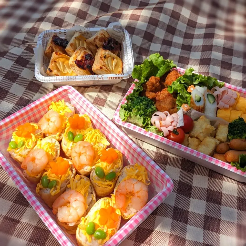 Snapdishの料理写真:お花見弁当🌸|きなこもちさん