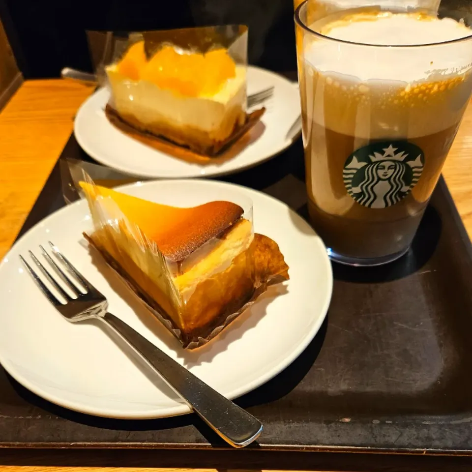 ニューヨークチーズケーキ&アイスカプチーノ|emiさん