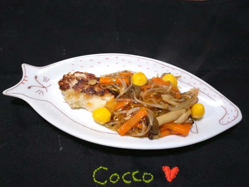 鯵のムニエル・野菜あんかけ✨|cocco+さん