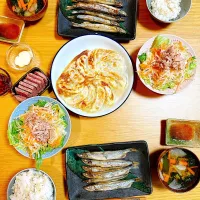 Snapdishの料理写真:ししゃもと餃子|めむよさん