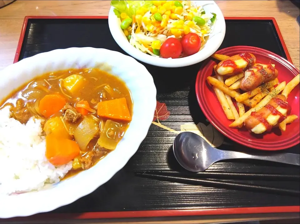 えのきカレー
チーズinウインナーポテト|さゆさん