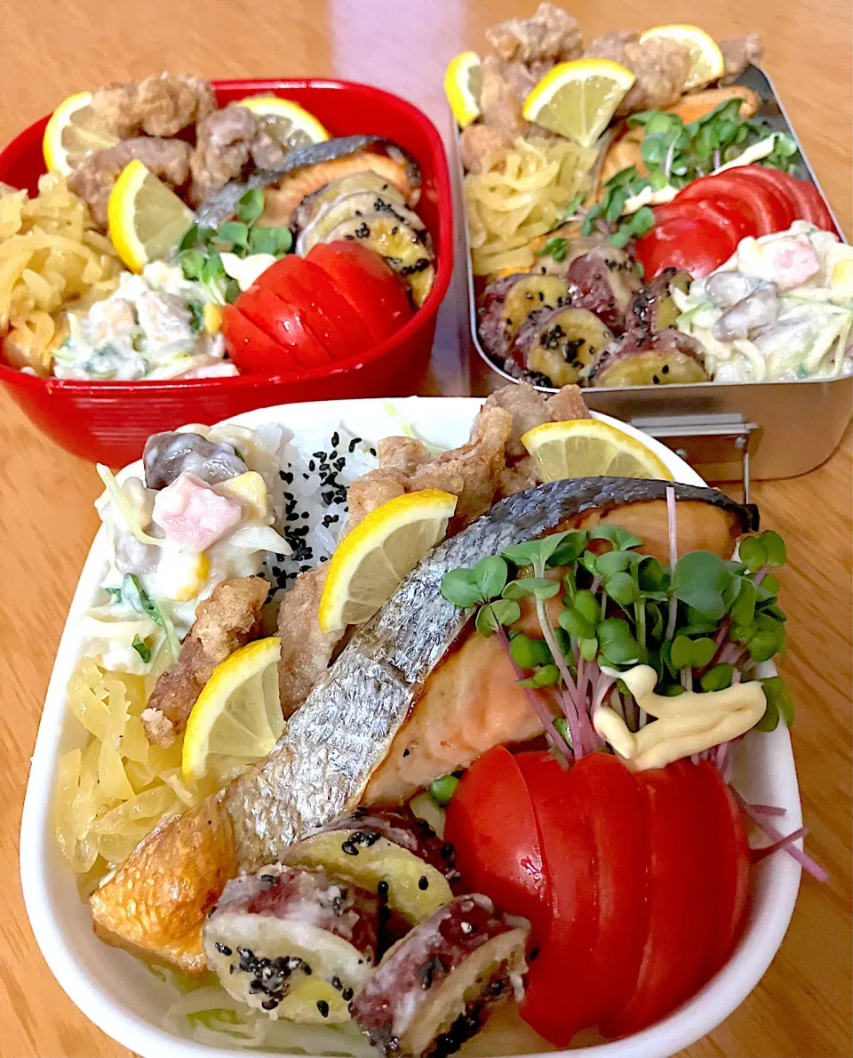 家族お弁当🍱( ˶˙º̬˙˶ )୨⚑︎"❤️|ふみぃさん