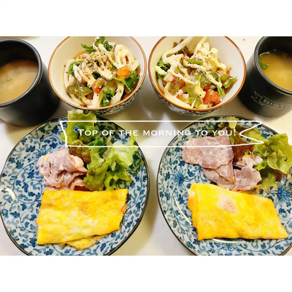 Snapdishの料理写真:本日の朝ごはん。|aki_puさん