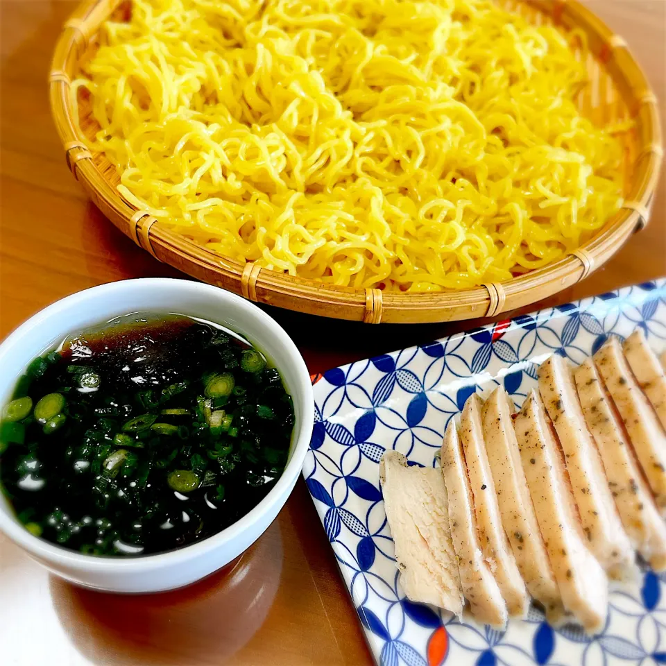 Snapdishの料理写真:ざるラーメン|teritamagoさん