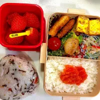 4月10日お弁当＆朝練おにぎり
