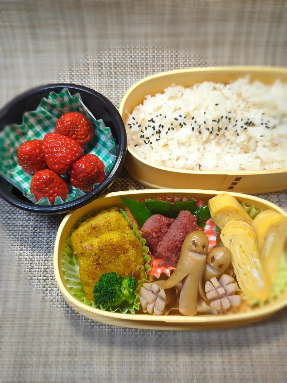 Snapdishの料理写真:中学生弁当 2024/04/10(水)|どかどかさん