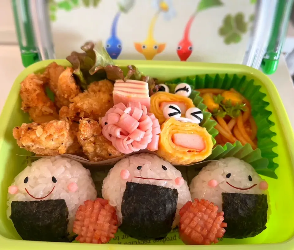 Snapdishの料理写真:小学校　4月10日お弁当🍴|ほりほりさん