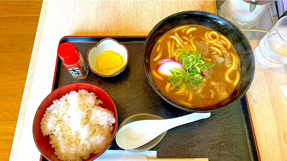 カレーうどん定食|みーこさん