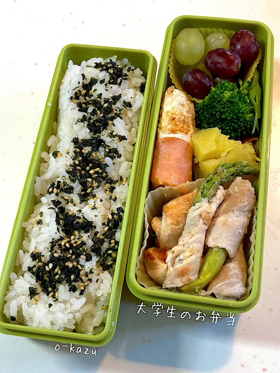 大学生のお弁当|o-kazuさん