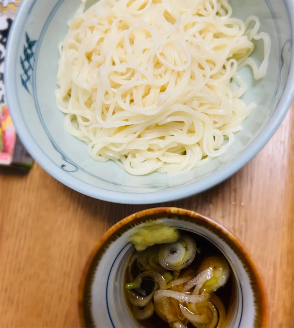 ”稲庭饂飩”@ 自宅飯|平大さん