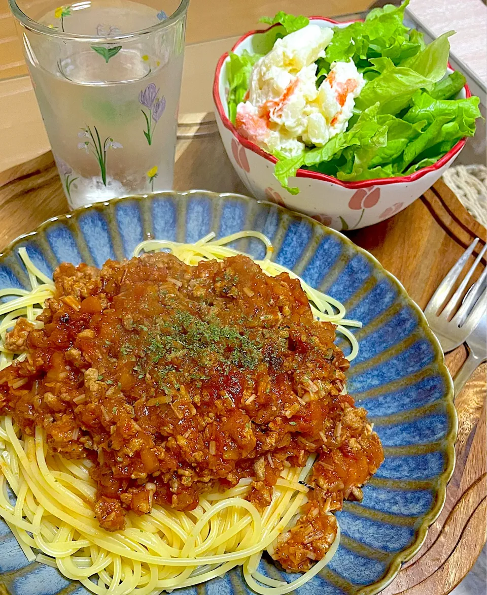 ミートソースパスタ|とみおさん