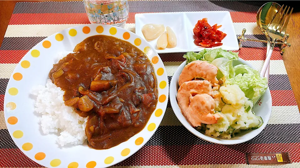 Snapdishの料理写真:カレーセット|ゆうかさんさん