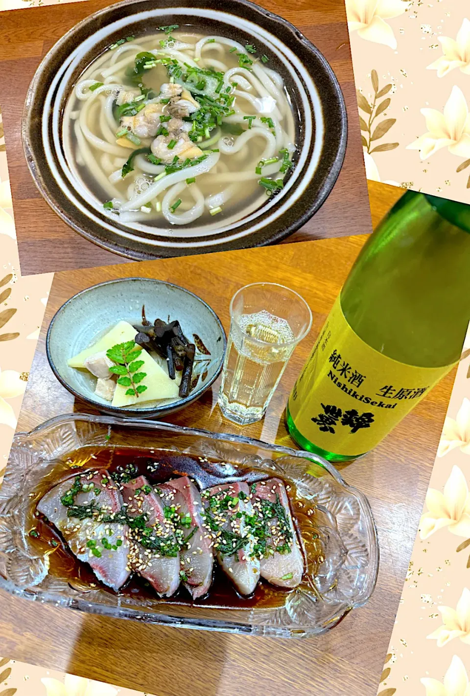 Snapdishの料理写真:夫 出張中　一人の晩ご飯|sakuramochiさん