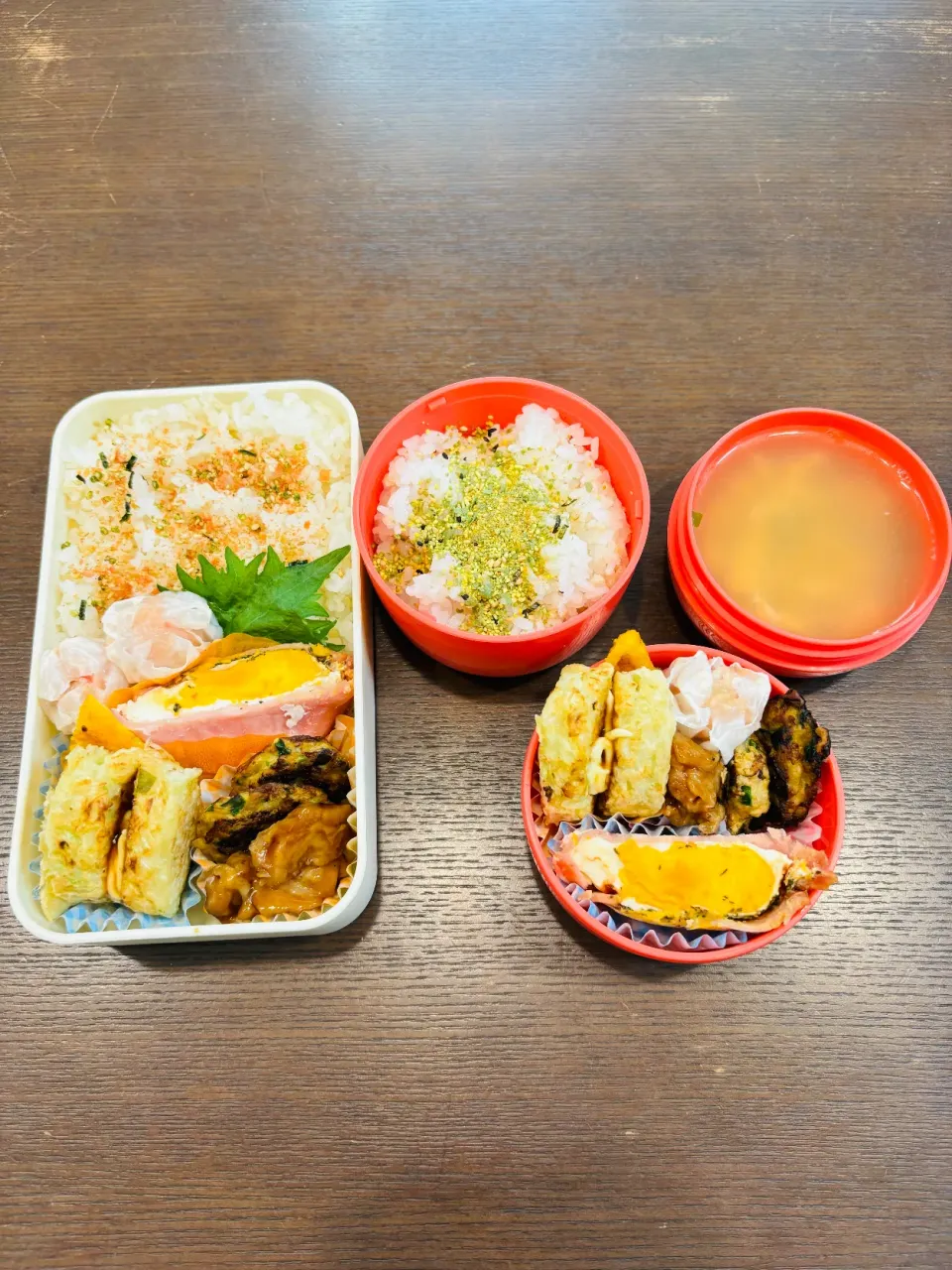 Snapdishの料理写真:新学期スタート弁当|ちはるさん